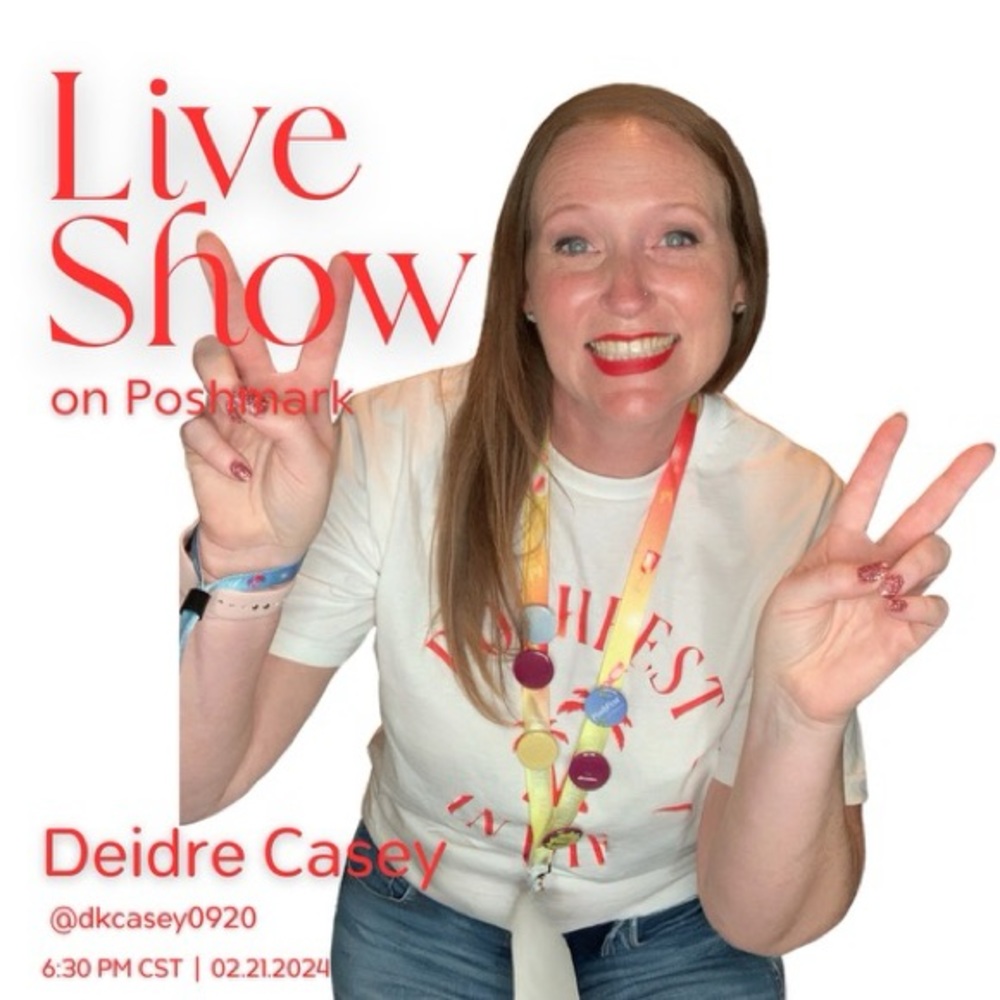 LIKE TO BE NOTIFIED when I’m LIVE! NEWBIE Live Show SELLER